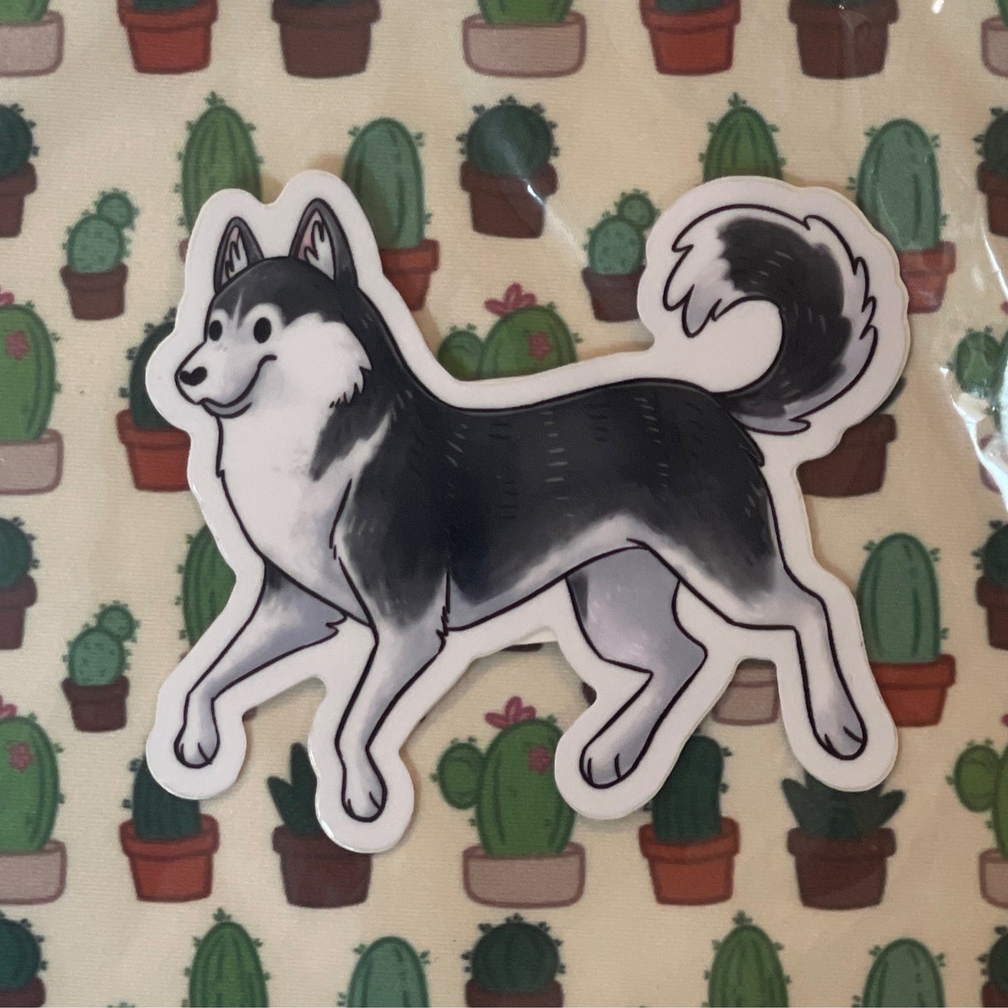 Husky Sticker
