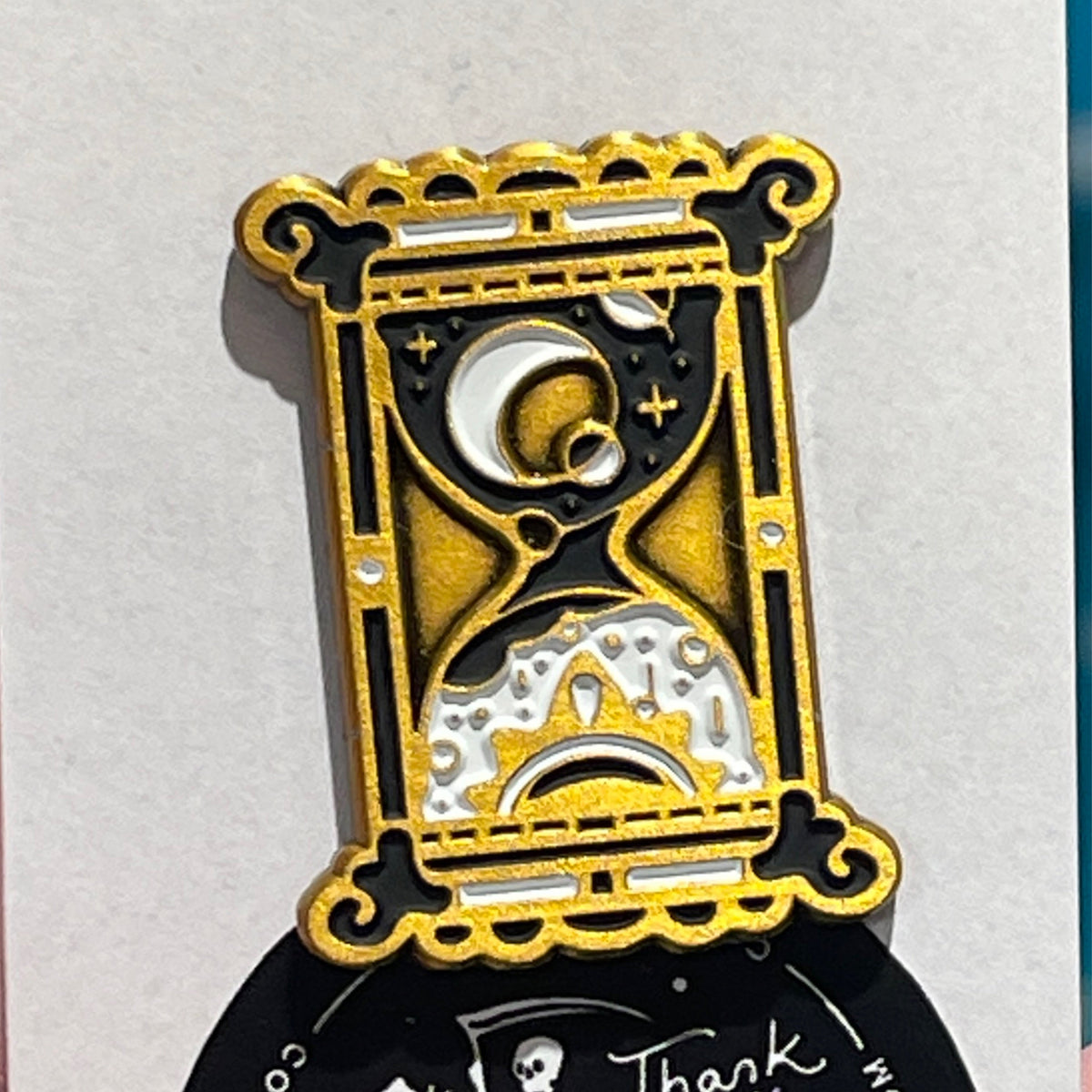 Hourglass Pin