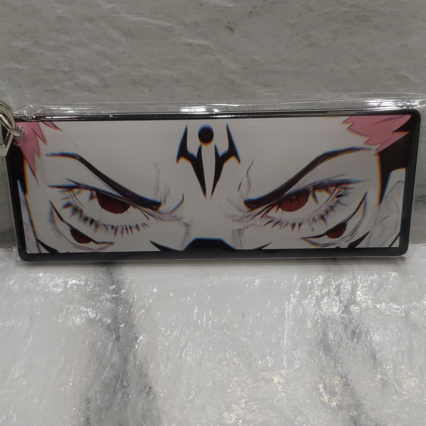 Sukuna Glowing Eye Keychain