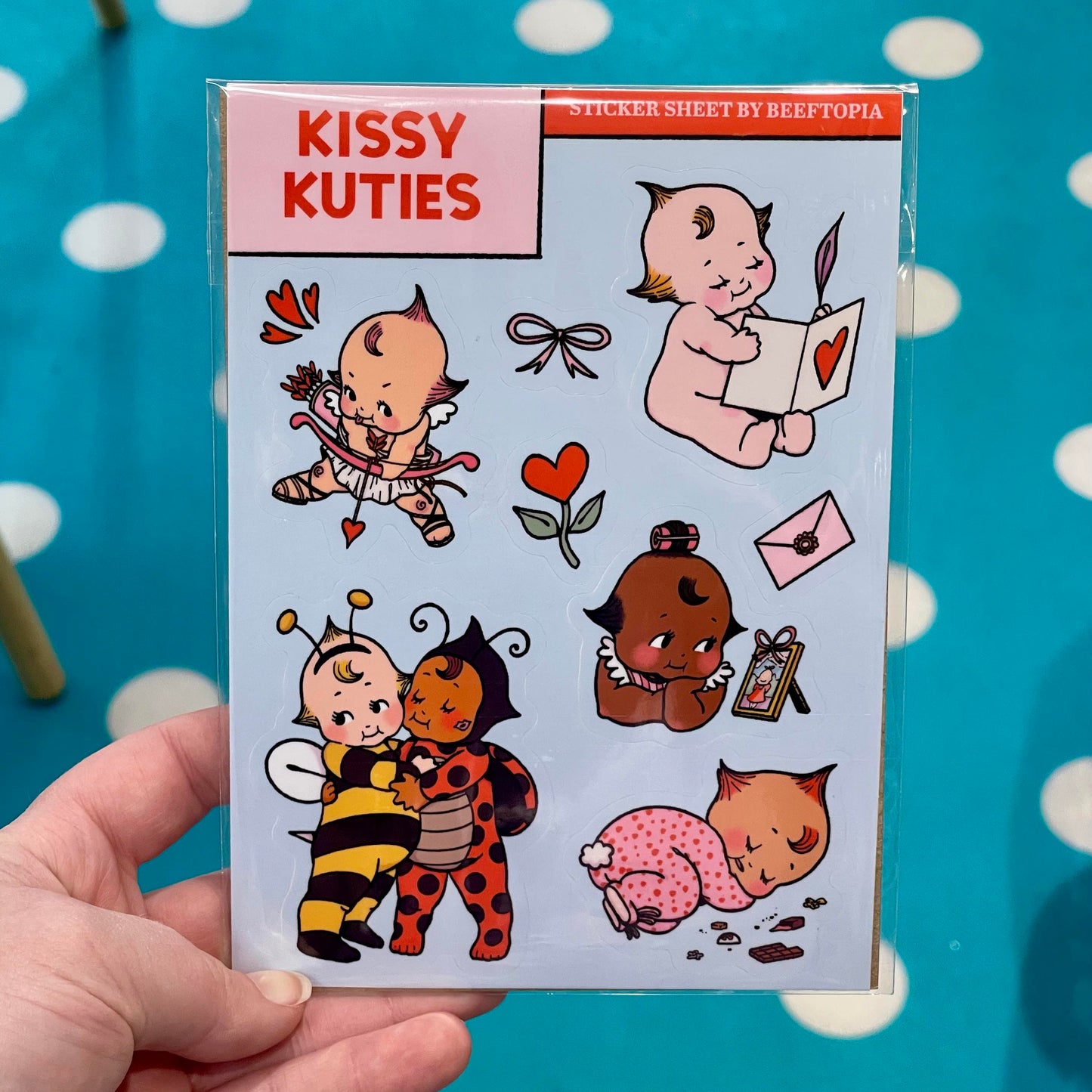 Kissy Kuties Sticker Sheet