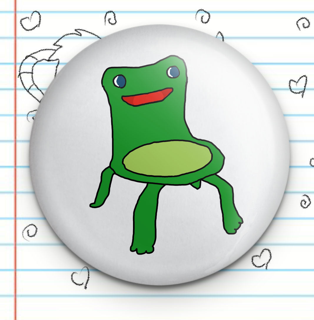 Froggy Chair Button