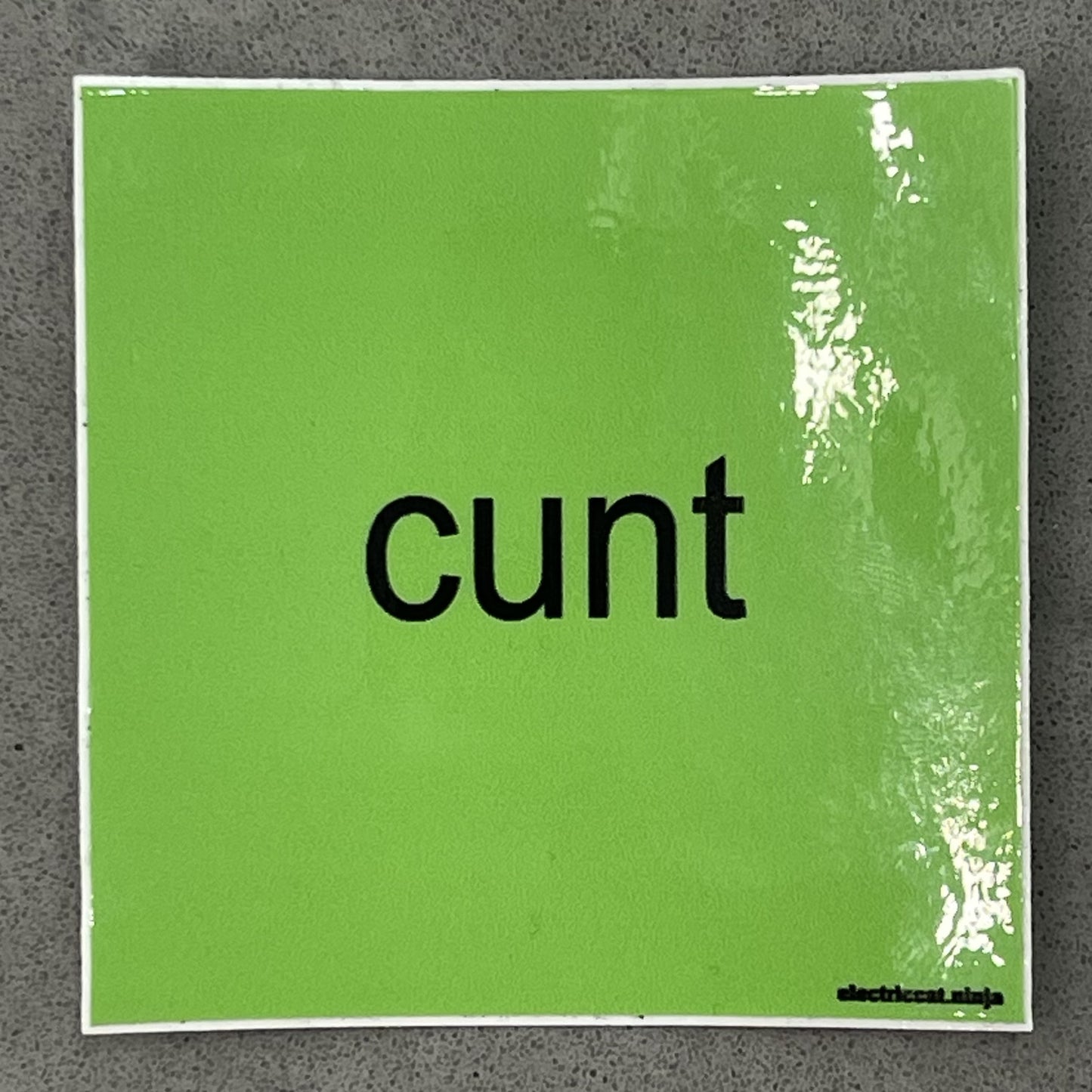 Brat Cunt Sticker