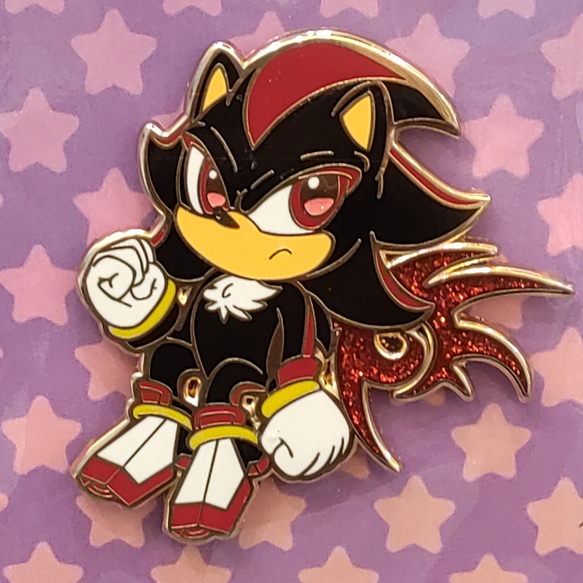 Shadow The Hedgehog Pin