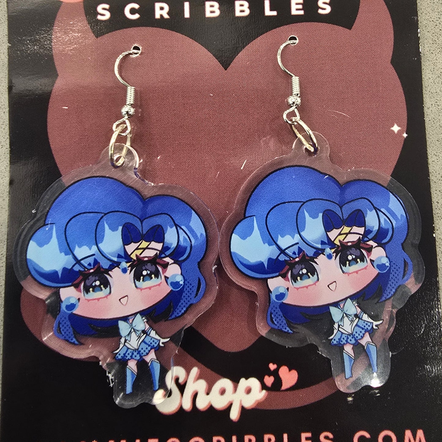 Sailor Mercury Earrings