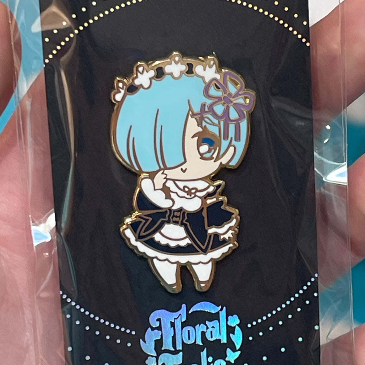 Rem Enamel Pin