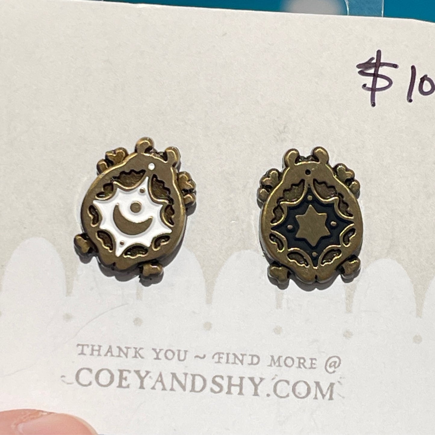 Star + Moon Beetle Pair