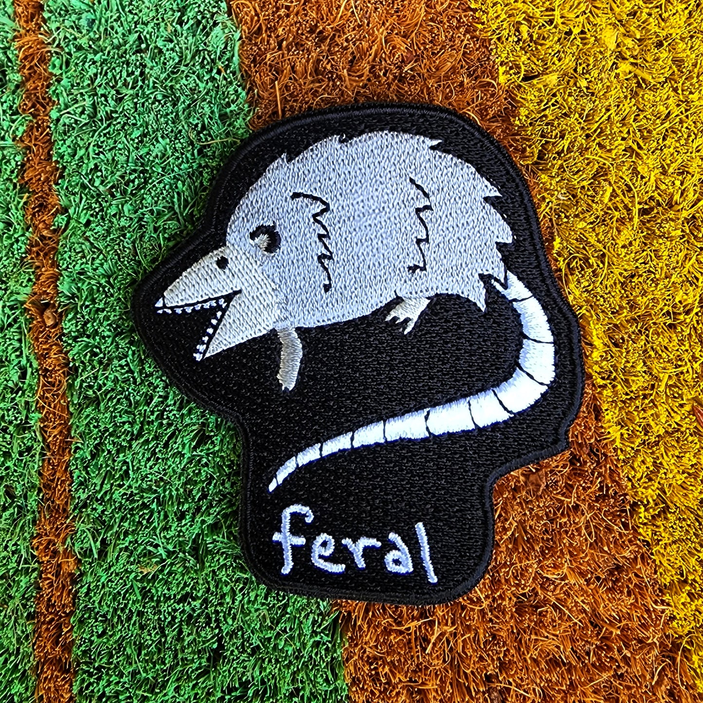 Feral Possum 3 Inch Patch