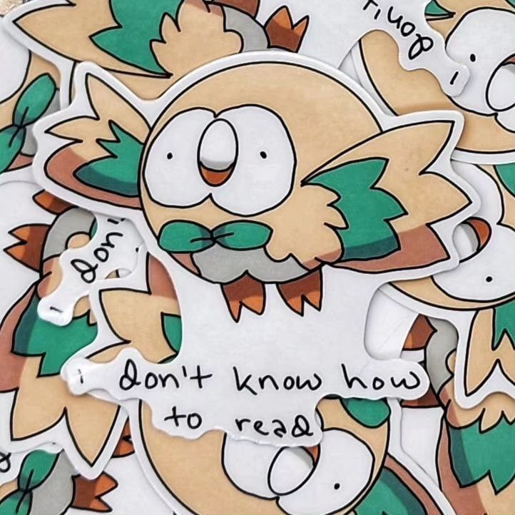 Rowlet Sticker