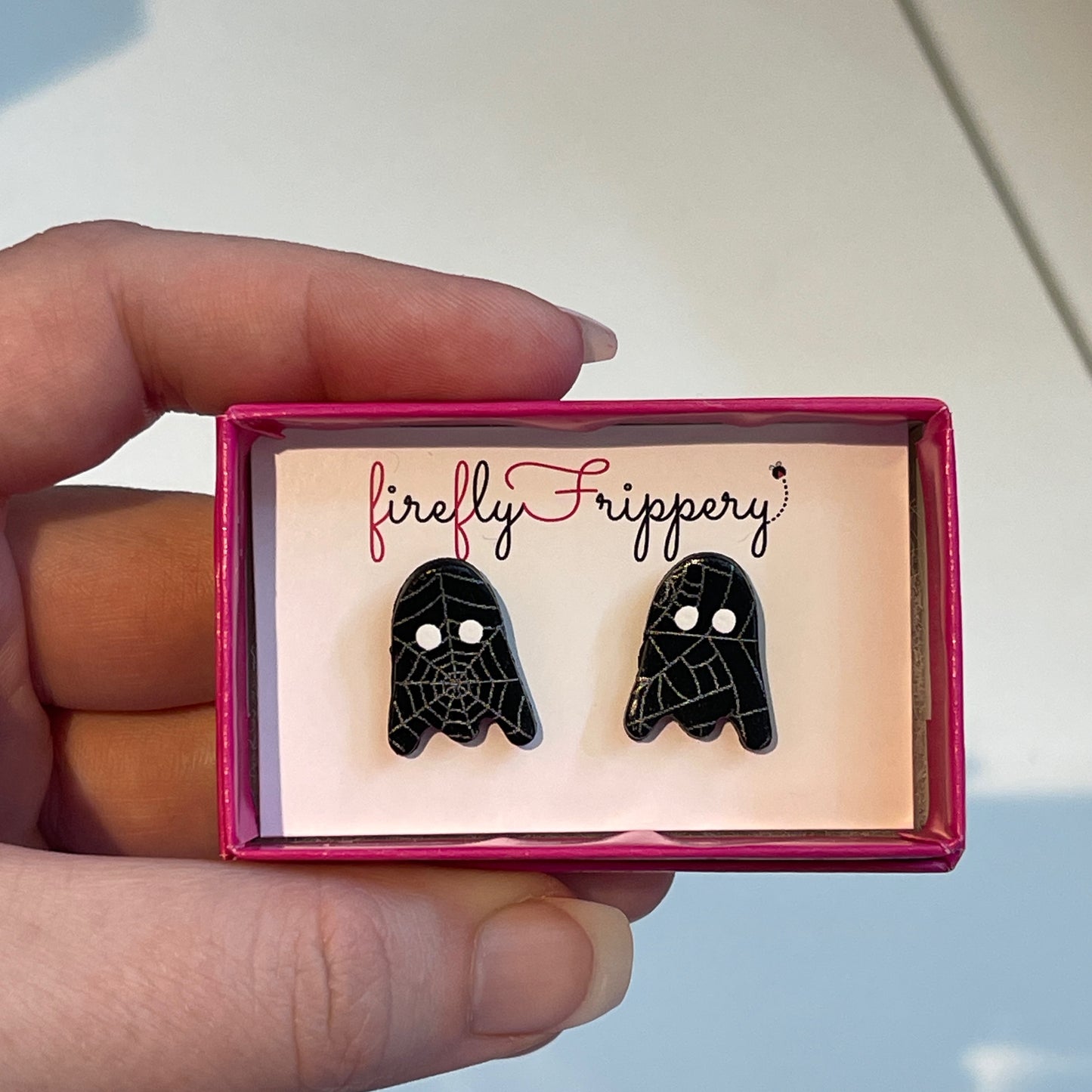 Goth Ghost Studs