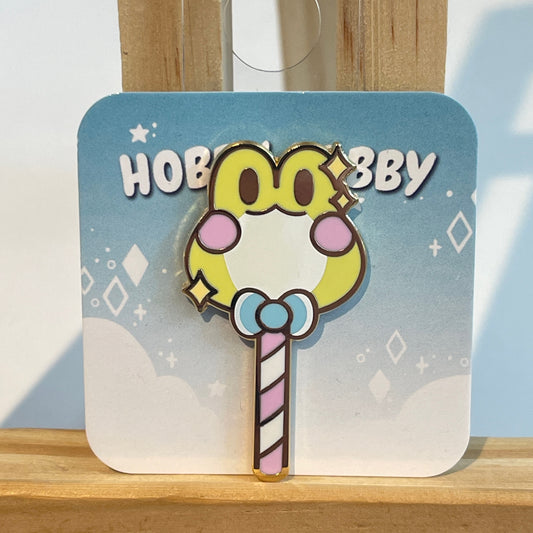 Froggy Lollypop Enamel Pin