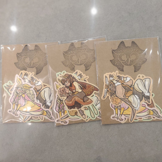 Moth Fairies Sticker Pack