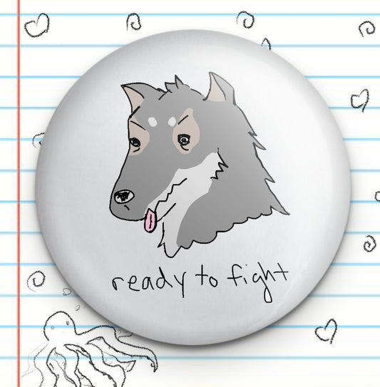 Wolf Button