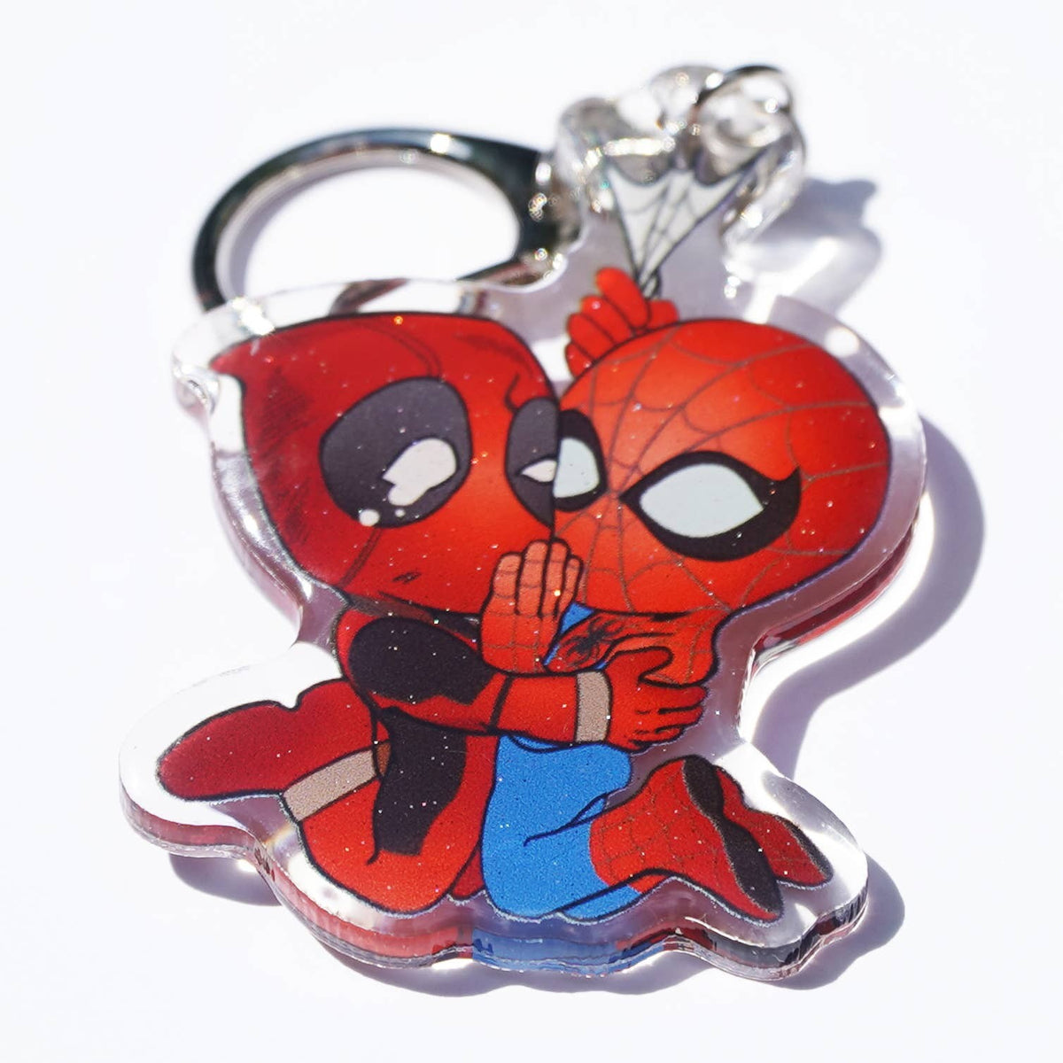 SPIDEYPOOL KEYCHAIN