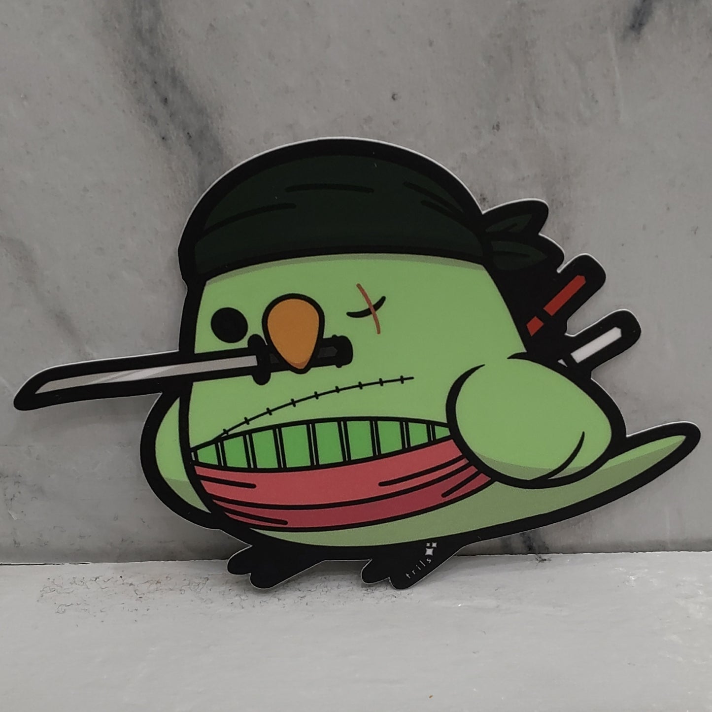 Zoro Bird Sticker