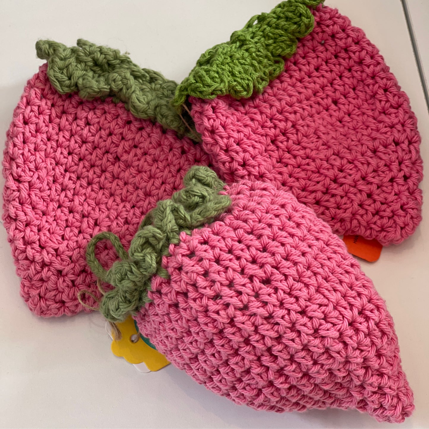 Strawberry dice bags