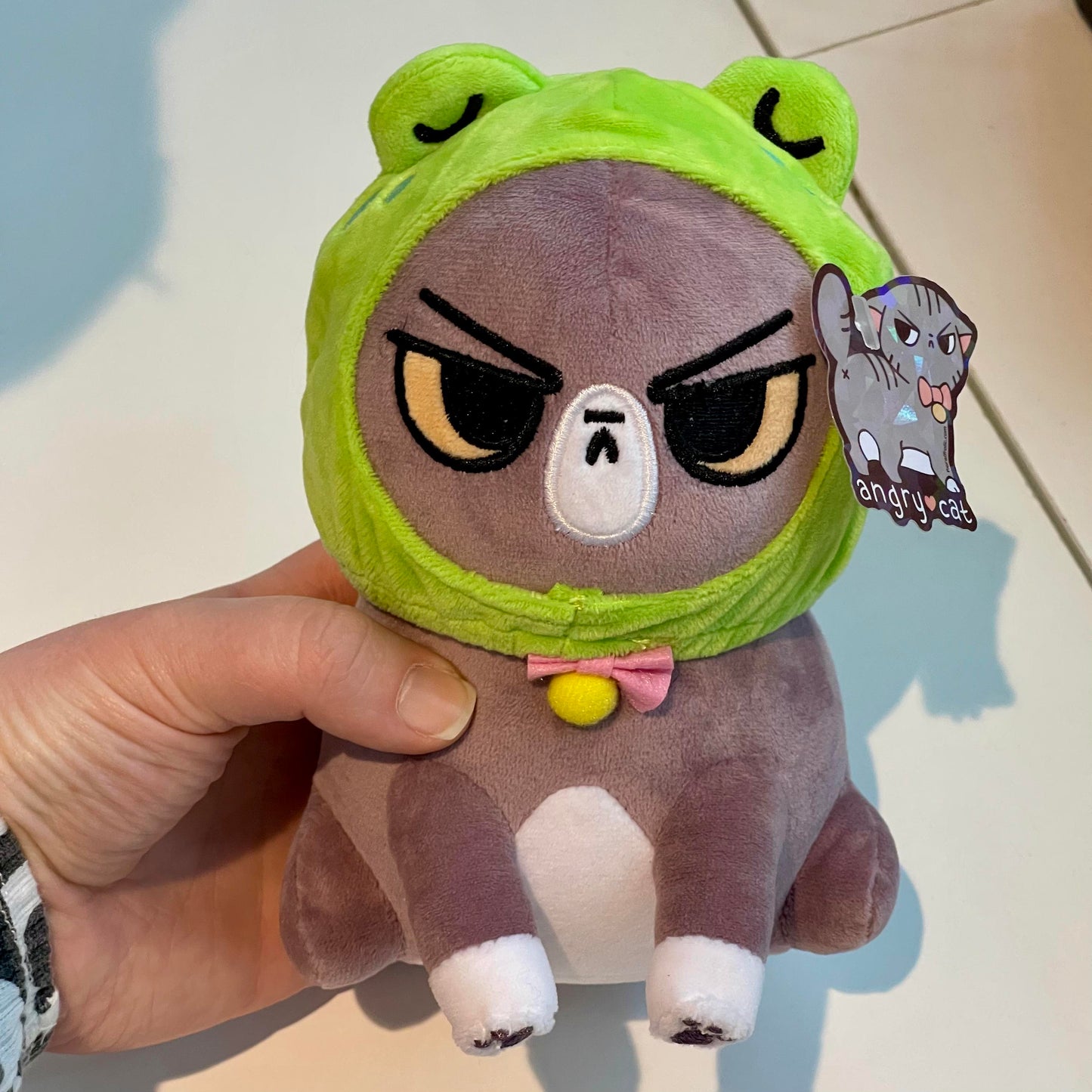 Angry Cat - Tuxedo Lilac