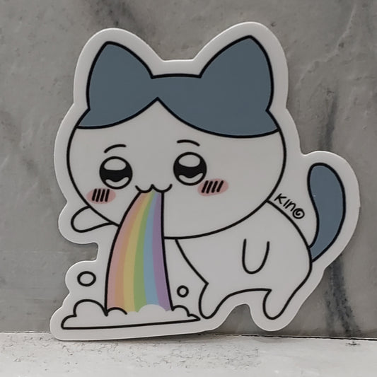 Puke Hachiware Sticker