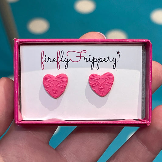 CfaC Uteri United Heart Studs