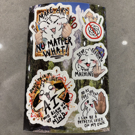 Make Art Sticker Sheet