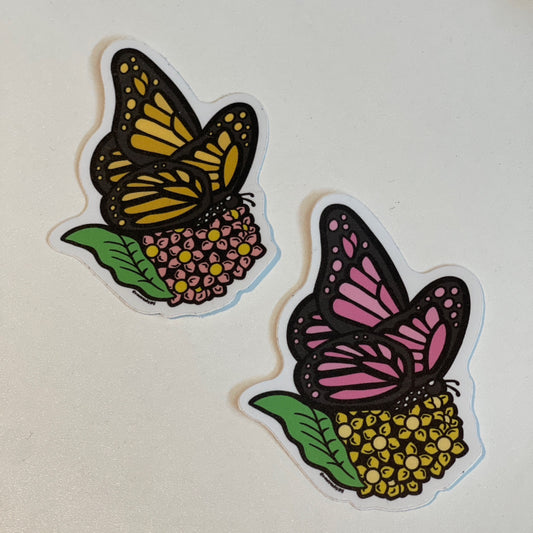 Monarch Sticker