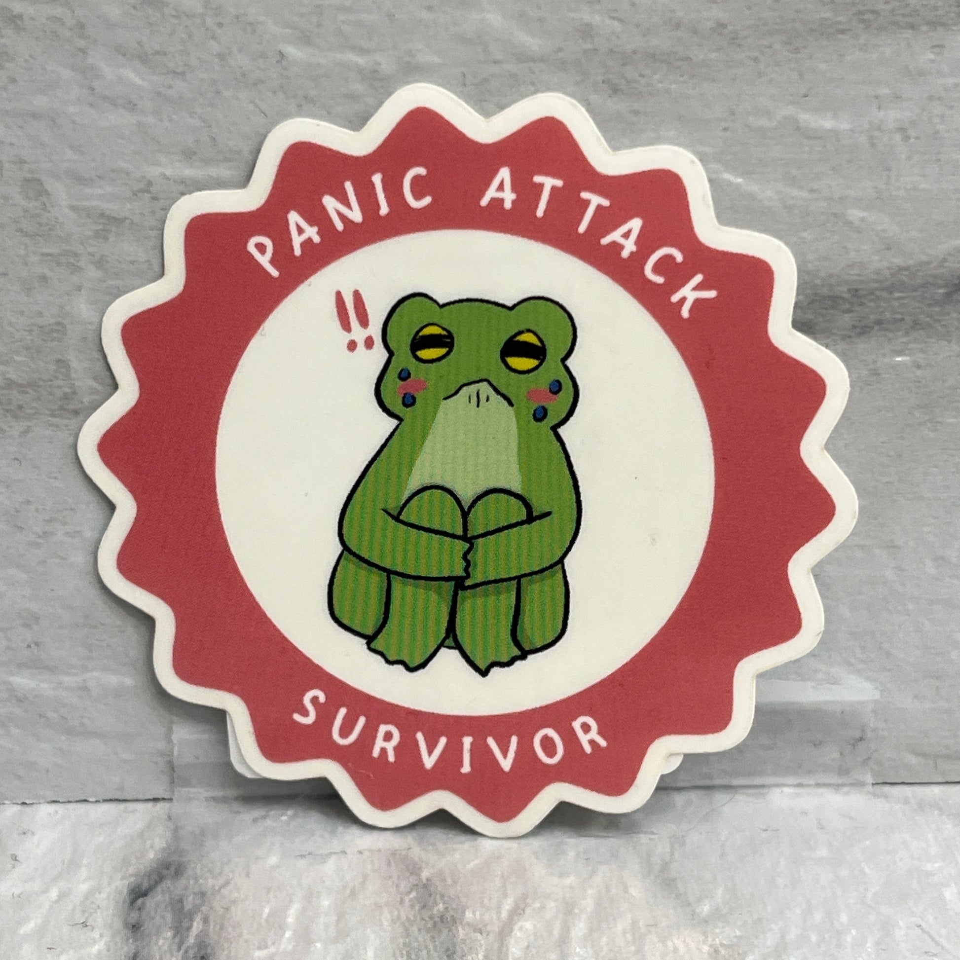 Personal Attack Sticker Panic Attack Survivor Sticker – Beetlebug Art Collective