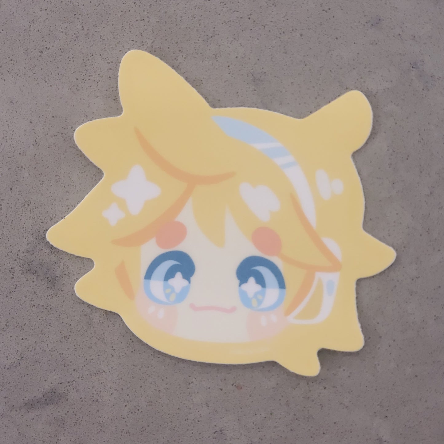 Len Vinyl Sticker