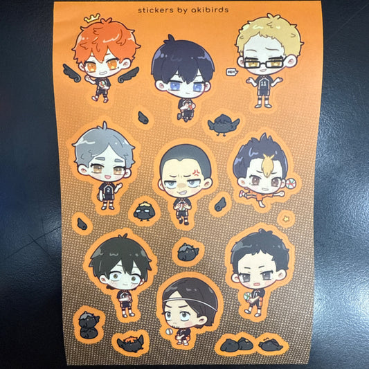 Haikyu Sticker Sheet