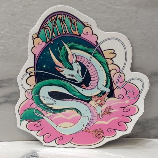 HAKU STICKER by Sophie Scruggs
