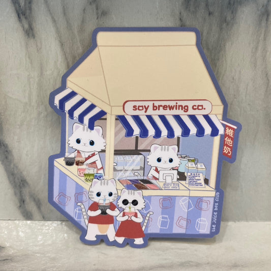 Soy Brewing Co Sticker