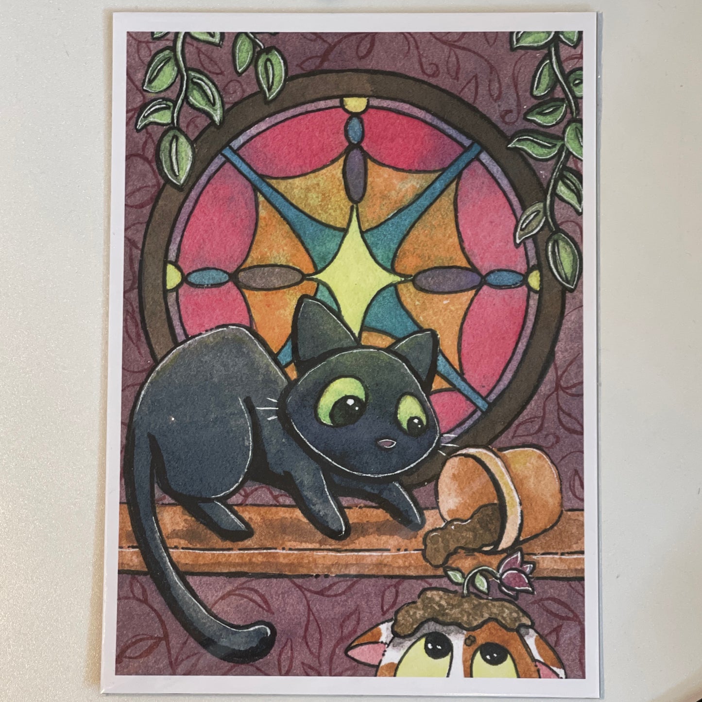 Stain Glass Kitties