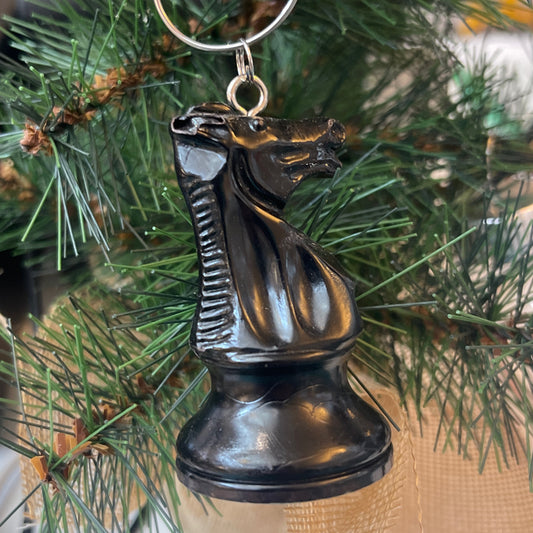 Chess Black Knight Ornament