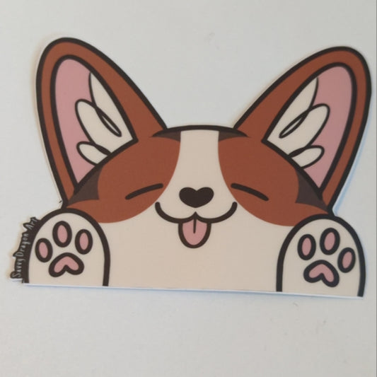 Corgi Peekers - Red Headed Tricolor