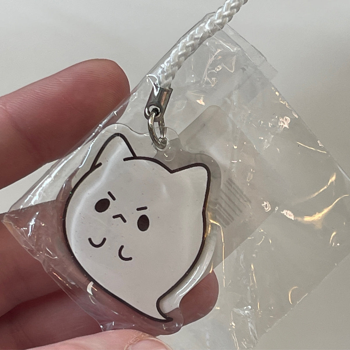ghost cat charm