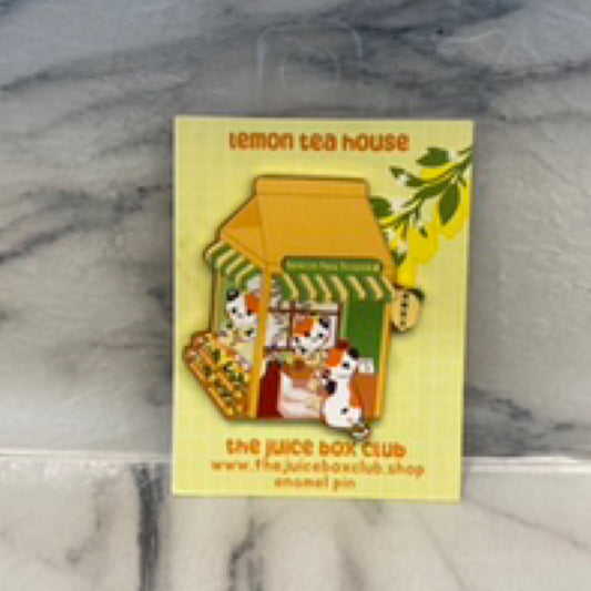 Lemon Tea House Pin
