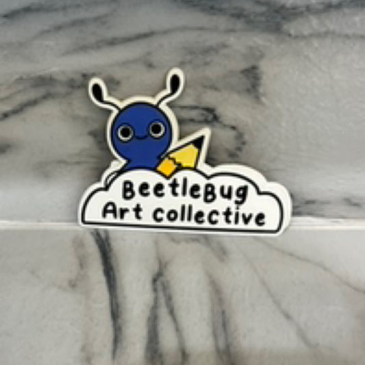 Beetlebug Cloud Sticker