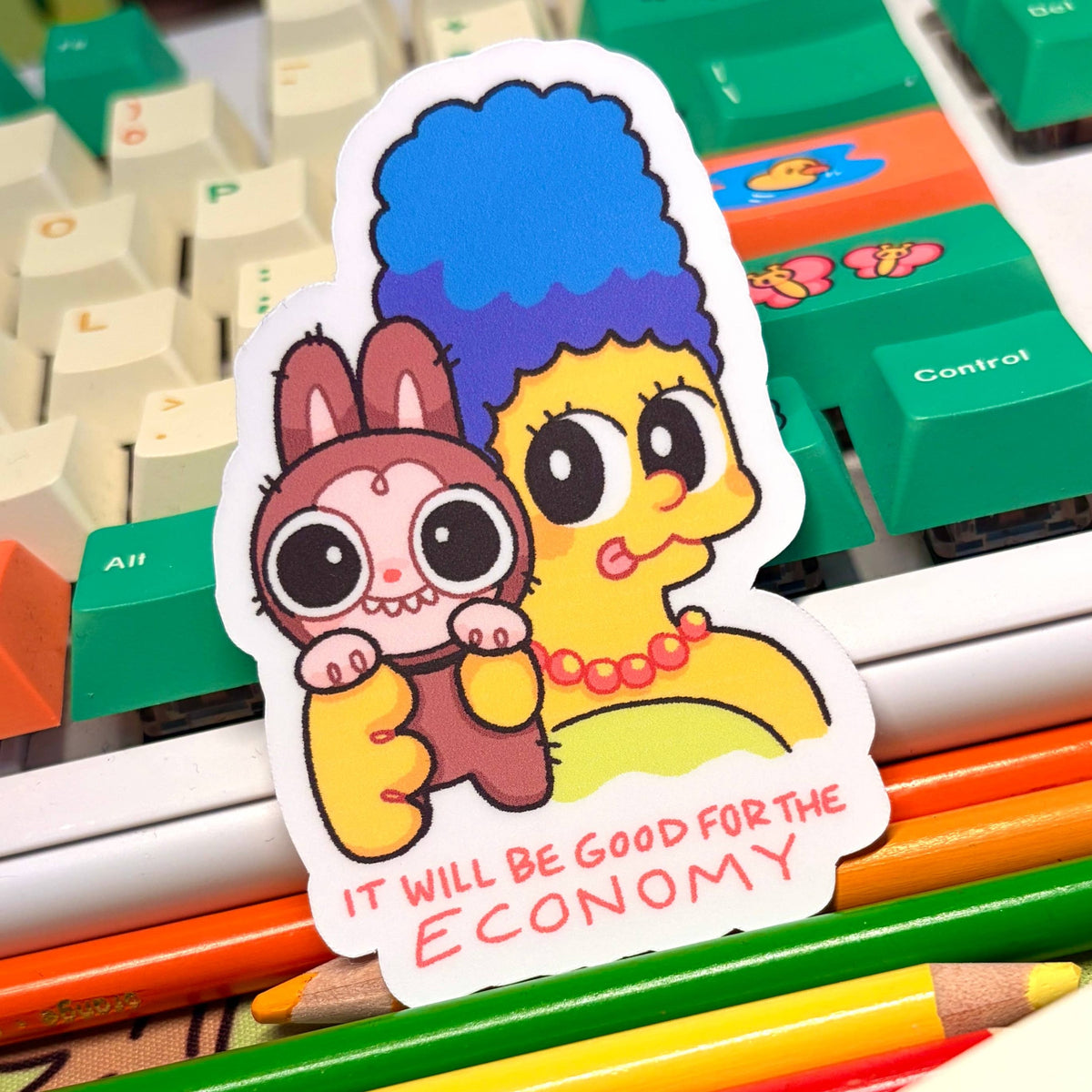 Marge Simpson Sticker