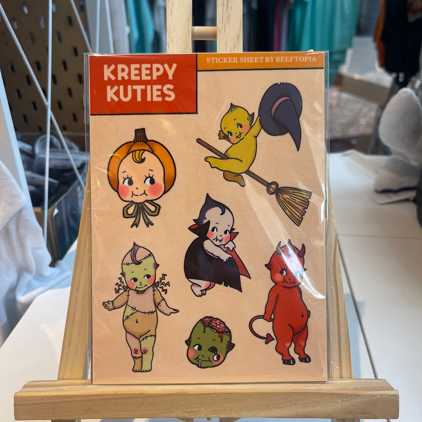 Kreepy Kuties Sticker Sheet