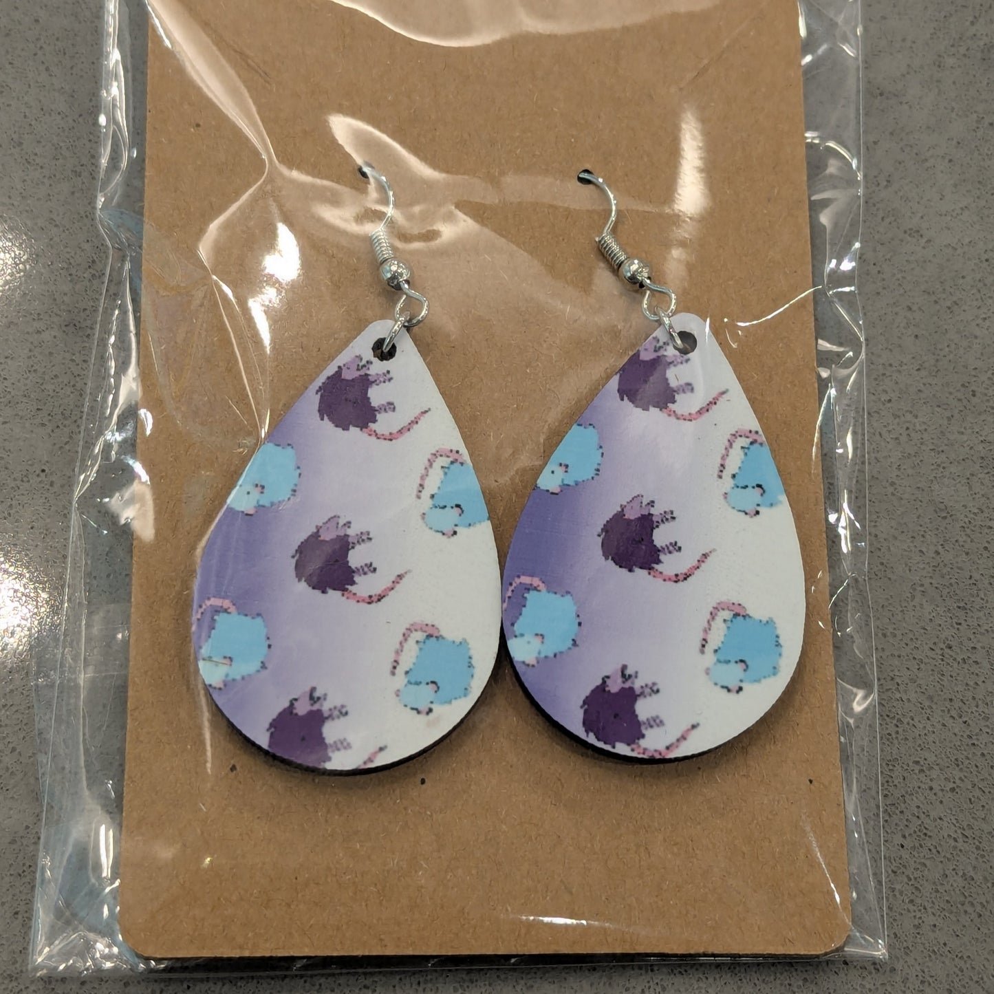 Fautbarb Possum Earrings