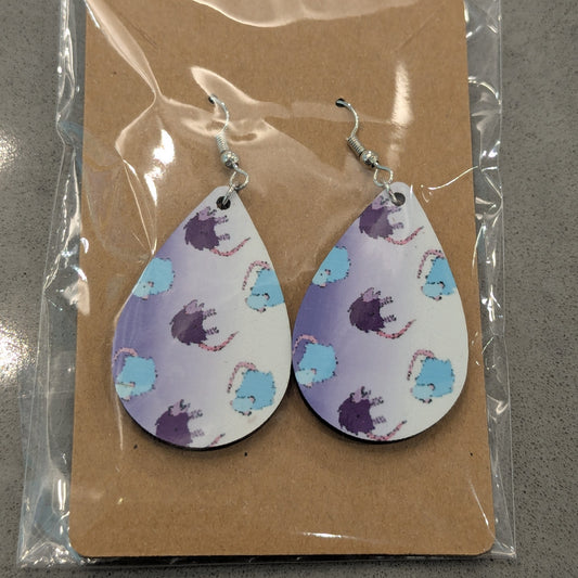 Fautbarb Possum Earrings