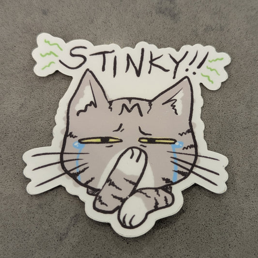 Stinky Dennis Sticker