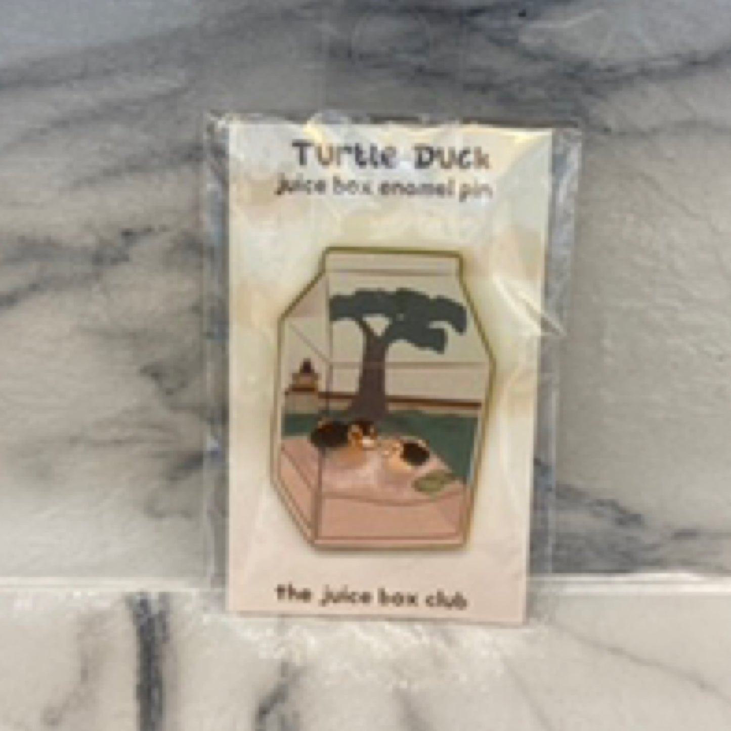 Turtle Duck Pin by Juice Box