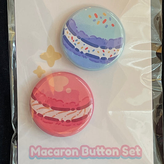 Macaron Button Set