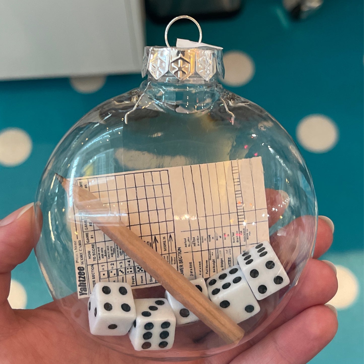 Yahtzee 100mm Ornament