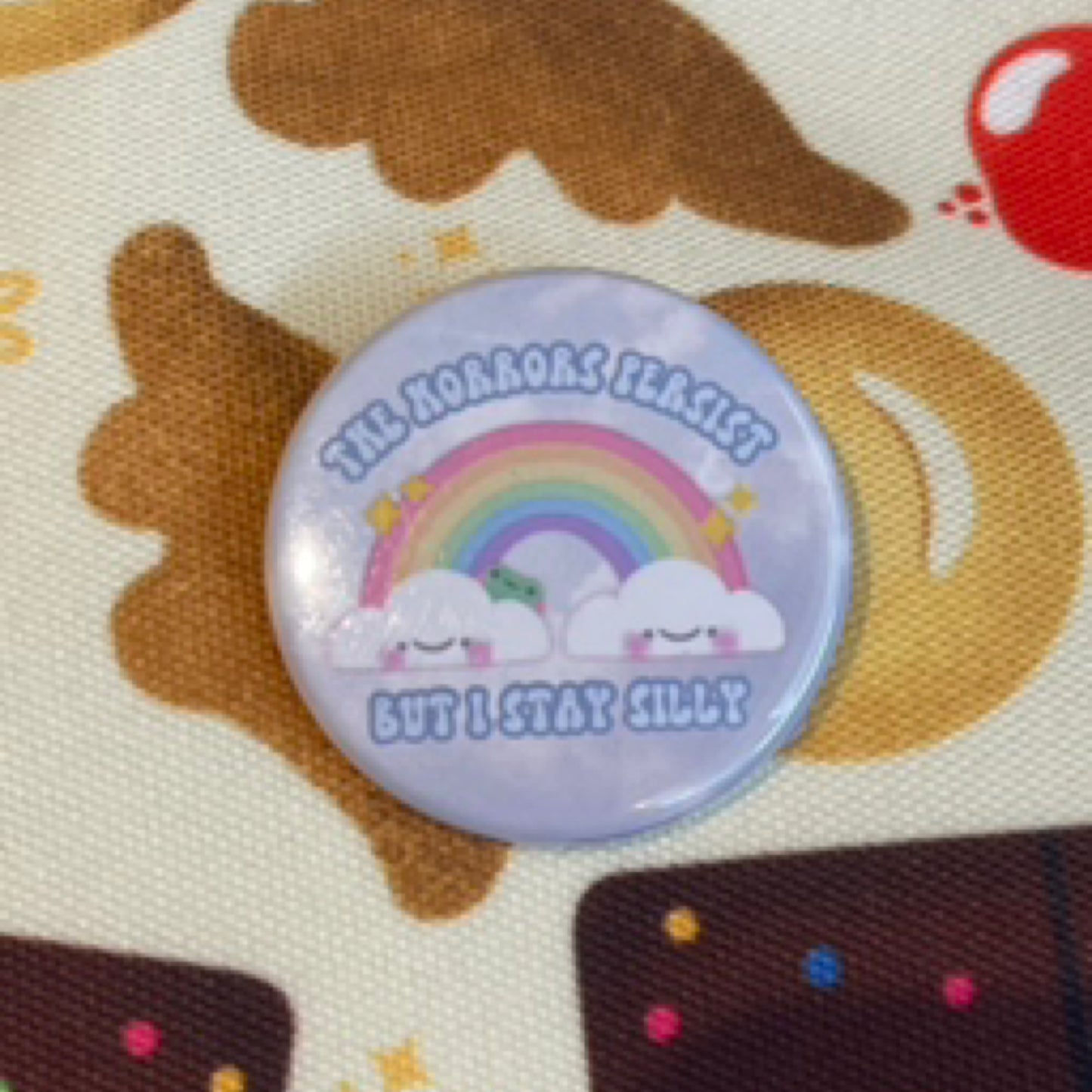 horrors persist i stay silly button