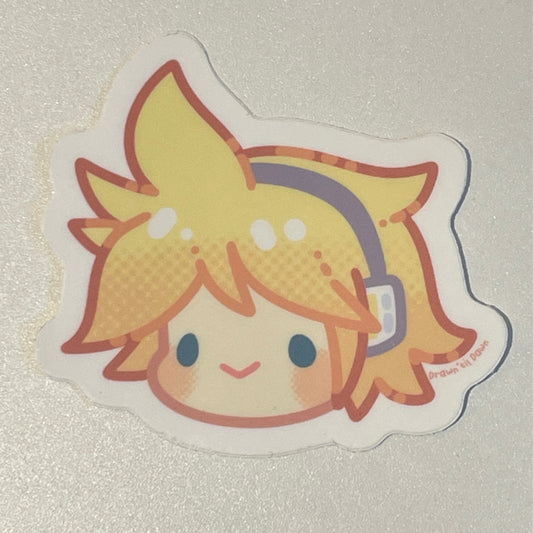 Len Vinyl Sticker