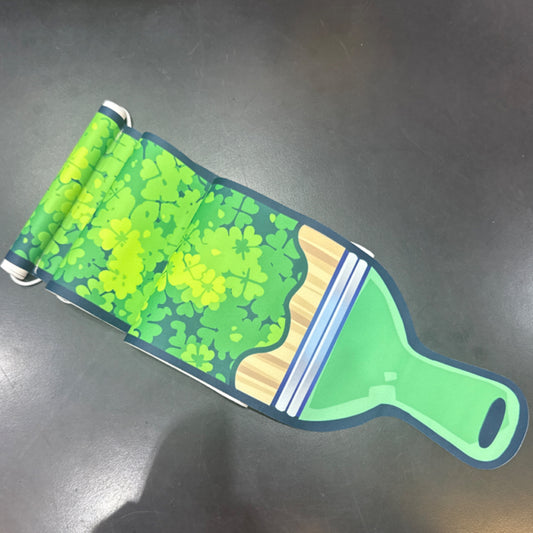 Clover Brush Pin Banner
