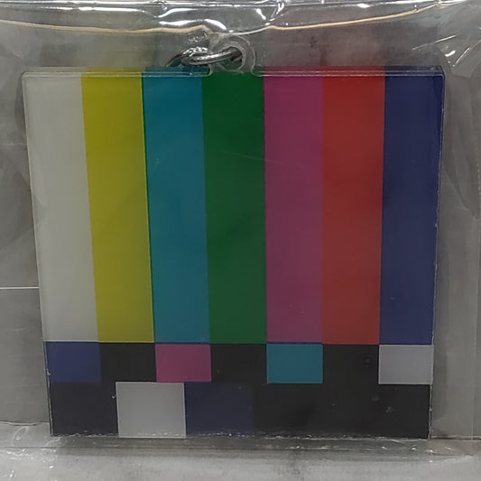 TV Glitch Keychain
