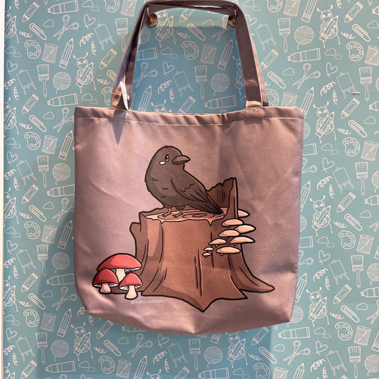 Raven Stump Tote Bag