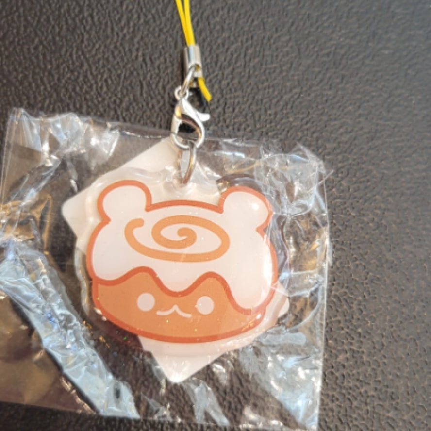 Cinnamon Roll Bear Charm