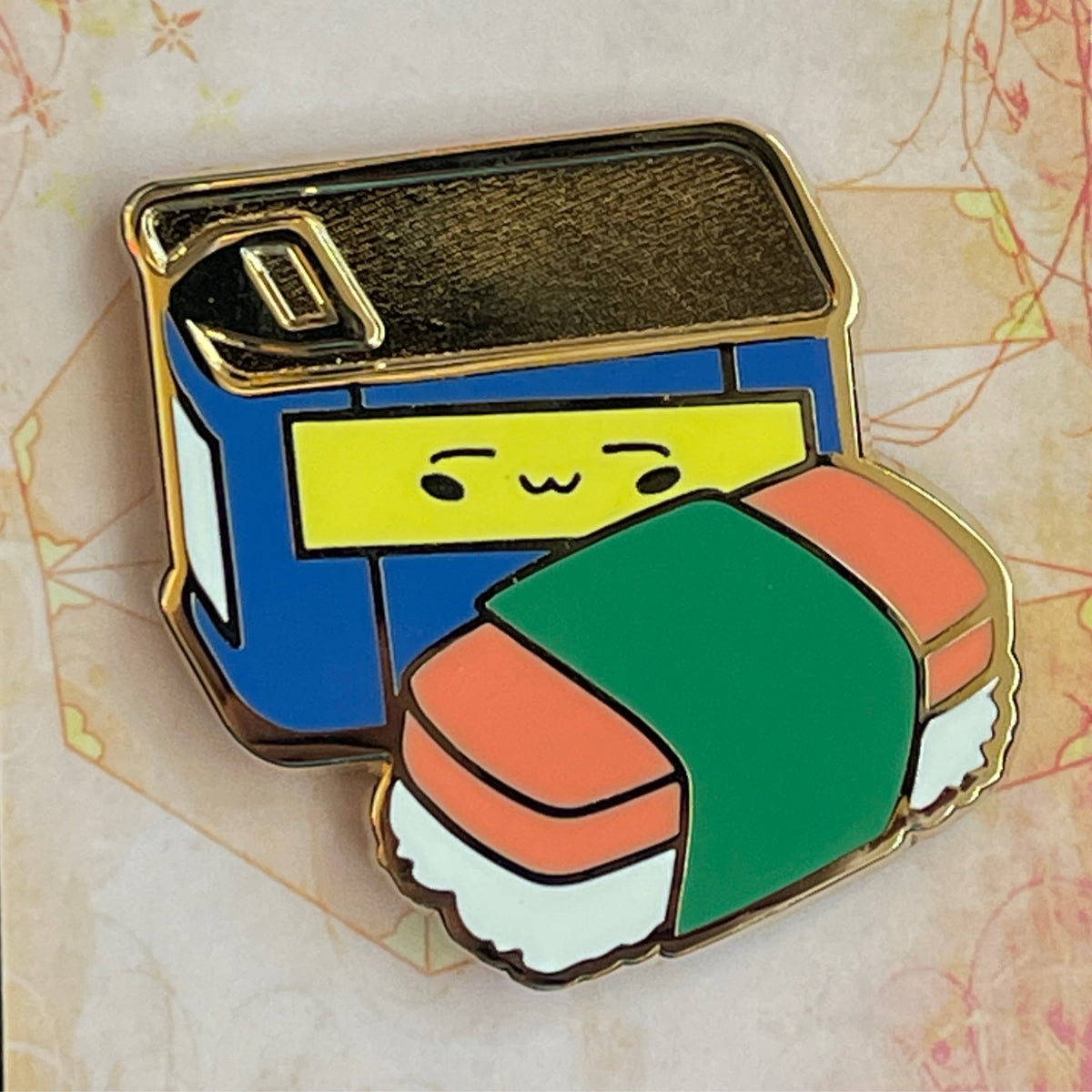 Spam Sushi Enamel Pin